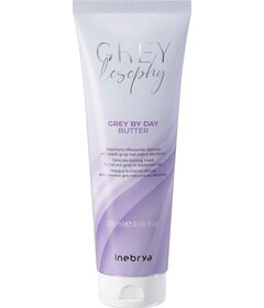 Inebrya Grey By Day Butter mască nuanțatoare pentru păr cărunt 250ml