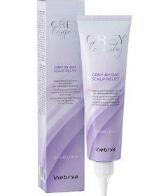 Inebrya Grey By Day Scalp Relief tratament de curățare pre-șampon pentru scalp 150ml