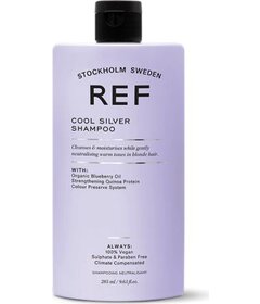 Ref Stockholm Cool Silver șampon pentru neutralizare tonuri galbene 285ml