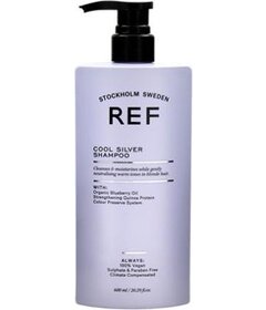 Ref Stockholm Cool Silver șampon pentru neutralizare a tonurilor galbene 600ml