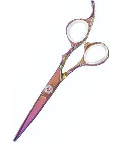 Cisoria Pink Sparkle foarfece de tuns păr 6"
