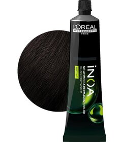 L'Oréal Professionnel INOA vopsea permanentă fără amoniac 4.15 60g