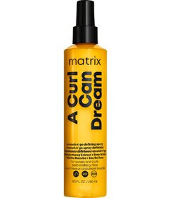 Spray definitor Matrix A Curl Can Dream Scrunch N' Go pentru păr creț, 250 ml