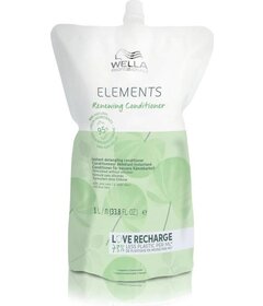 Balsam regenerator Wella Professionals Elements 1000ml, Rezervă