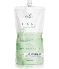 Mască regeneratoare Wella Professionals Elements 500ml, Rezervă