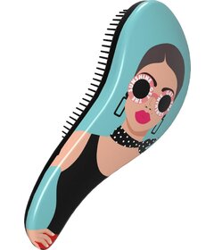 Sibel D-Meli-Melo Retro Summer kefa na vlasy, tyrkysová