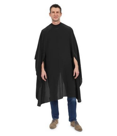 Sibel BARBURYS pelerină bărbați cu nasturi, negru