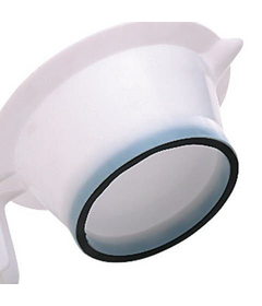 Sibel Bol de vopsit cu mâner 13,5cm, alb