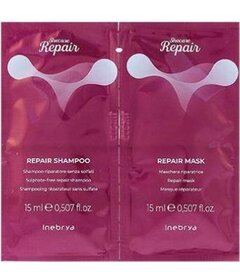 Inebrya Shecare Repair șampon 15ml + mască 15ml