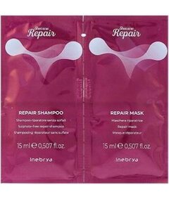 Inebrya Shecare Repair șampon 15ml + mască 15ml