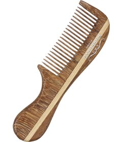 Barburys mini pieptene lemn trandafir N7