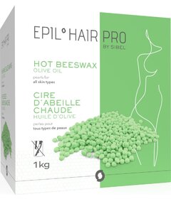 Sibel Hot Beeswax Olive Oil ceară epilatoare 1000g, toate tipurile de piele
