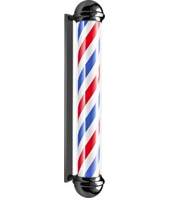 Barburys Barber Pole indicator 126cm, negru