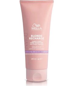 Balsam de păr blond Wella Professionals Invigo Blonde Recharge violet, 200 ml