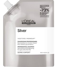 L'Oréal Professionnel Silver șampon violet blond 500ml, rezerve