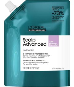 L'Oréal Professionnel Scalp Advanced Anti-Discomfort șampon scalp sensibil 500ml, refill