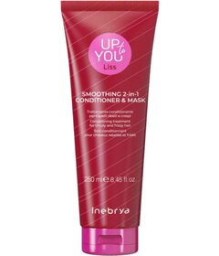 Inebrya Up To You Liss 2v1 balsam și mască anti-frizz 250ml