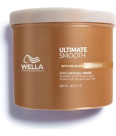 Mască de păr Wella Professionals Ultimate Smooth pentru strălucire și moliciune 500 ml