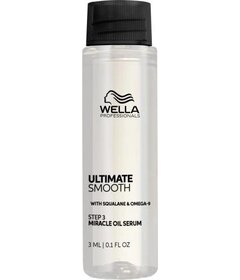 Ser cu ulei Wella Professionals Ultimate Smooth pentru strălucire și netezime a părului 3 ml