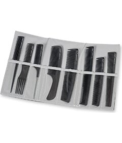 Set CARBON piepteni + husă