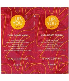 Inebrya Up To You Curl Boost maskă 15ml + Primer 15ml