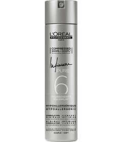L'Oréal Professionnel Infinium Pure Soft lac de păr 300ml, fixare delicată