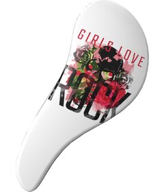 Sibel D-Meli-Melo Girls Love Rock kefa na rozčesávanie vlasov, biela