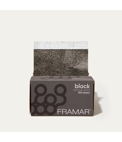 Framar Back In Black 500 buc. folie pre-tăiată, textură PU-500BLK