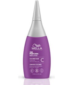 Loțiune permanentă Wella Professionals Perform+ C pentru păr vopsit, 75 ml