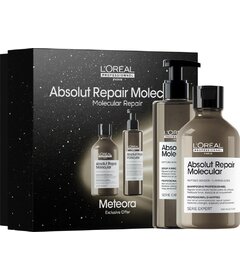 L'Oréal Professionnel Absolut Repair Molecular Duo set cadou păr deteriorat