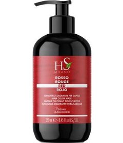 HS Milano Hair Color Mask vopsea de păr Red 250ml