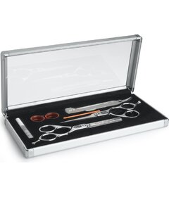 Sibel CENTRAX set foarfece + foarfece de filat + cuțit de tuns