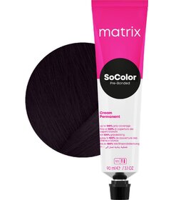 Vopsea de păr permanentă Matrix SoColor 1A 90ml