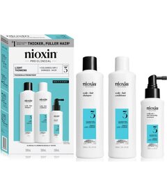 Nioxin System 3 Full Kit pentru păr subțire, vopsit, cu tendință de subțiere