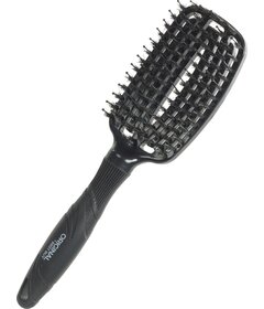 Sibel Vented Brush perie pentru uscat părul cu feon, negru