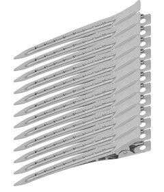 My-She SalonGrip 12 bucăți agrafe de păr profesionale pentru coafor 9cm