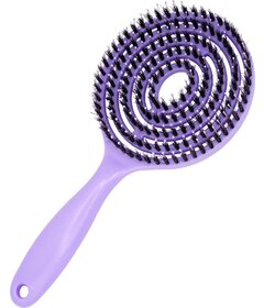 My-She FlowSpiral Purple perie pentru uscarea părului