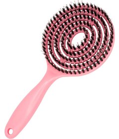 My-She FlowSpiral Pink perie pentru uscarea părului