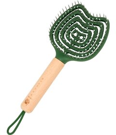 My-She PurrBrush Green perie pentru uscarea părului