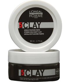 L'Oréal Professionnel Homme Clay pastă mată de păr 50ml