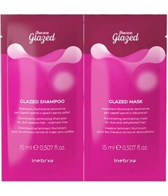 Inebrya Shecare Glazed šampón 15ml + maska 15ml