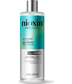 Nioxin Age Defense șampon detoxifiant pentru curățare pentru păr uscat și îmbătrânit 475ml