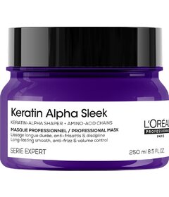 L'Oréal Professionnel Keratin Alpha Sleek mască de netezire anti-frizz 250ml