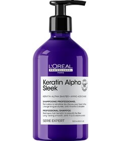 L'Oréal Professionnel Keratin Alpha Sleek șampon de netezire anti-frizz 500ml
