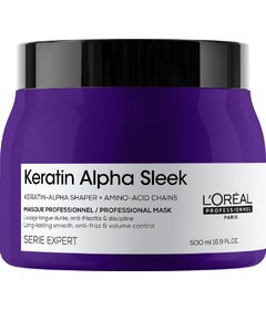 L'Oréal Professionnel Keratin Alpha Sleek mască de netezire anti-frizz 500ml