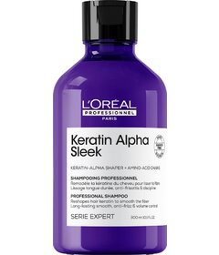 L'Oréal Professionnel Keratin Alpha Sleek șampon de netezire anti-frizz 300ml
