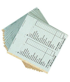 10 buc. carduri clienți, nenumerotate