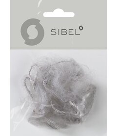 Sibel Hair Nets 2ks plasă pentru păr, gri
