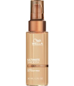 Wella Professionals Ultimate Smooth Silky Milk tratament leave-in pentru luciu și finețe păr 30ml
