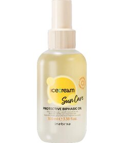 Inebrya Ice Cream Sun Care ulei bifazic pentru protecția părului împotriva soarelui 100ml